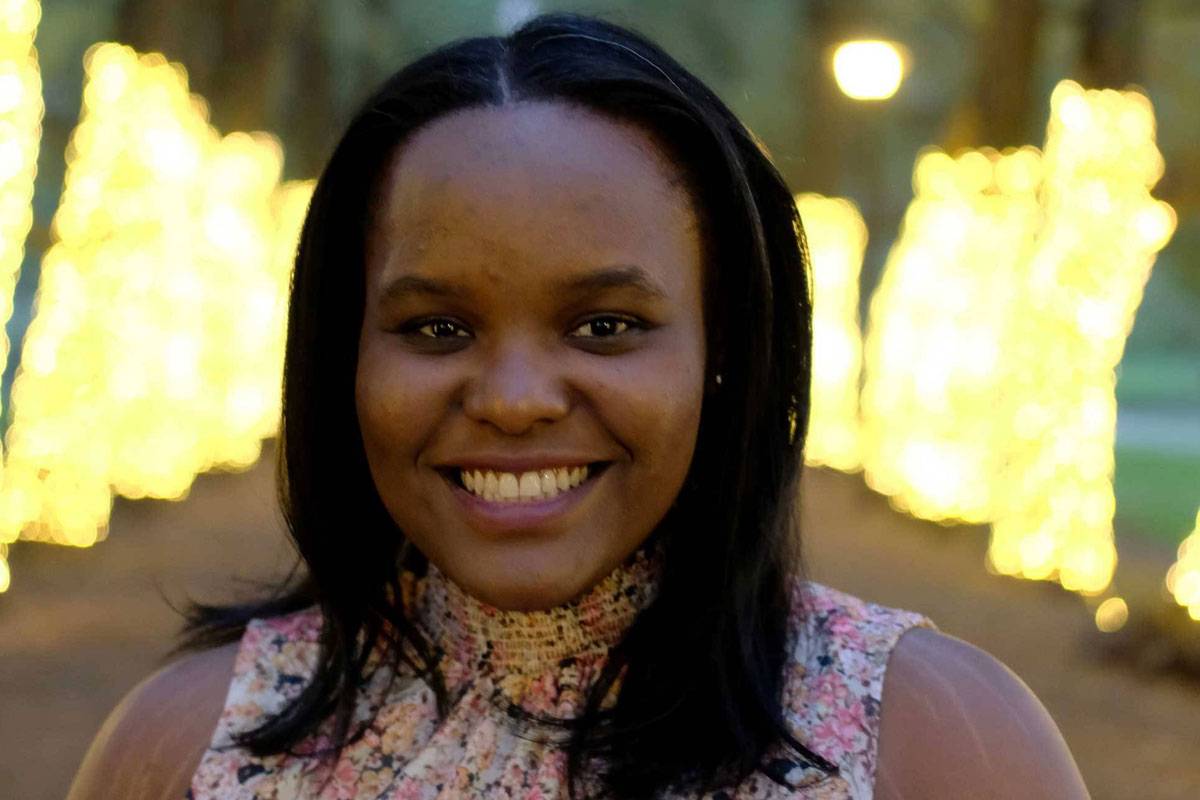 Jessica standing on Willow Path.