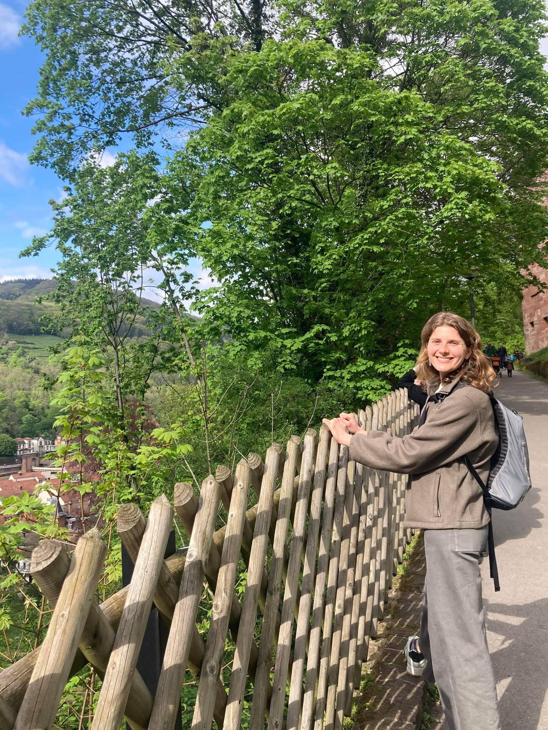 Elisabeth Pezzuto '22 in Germany