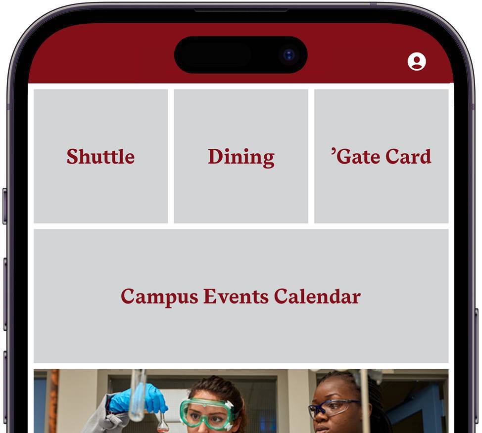 A view of the Colgate mobile app