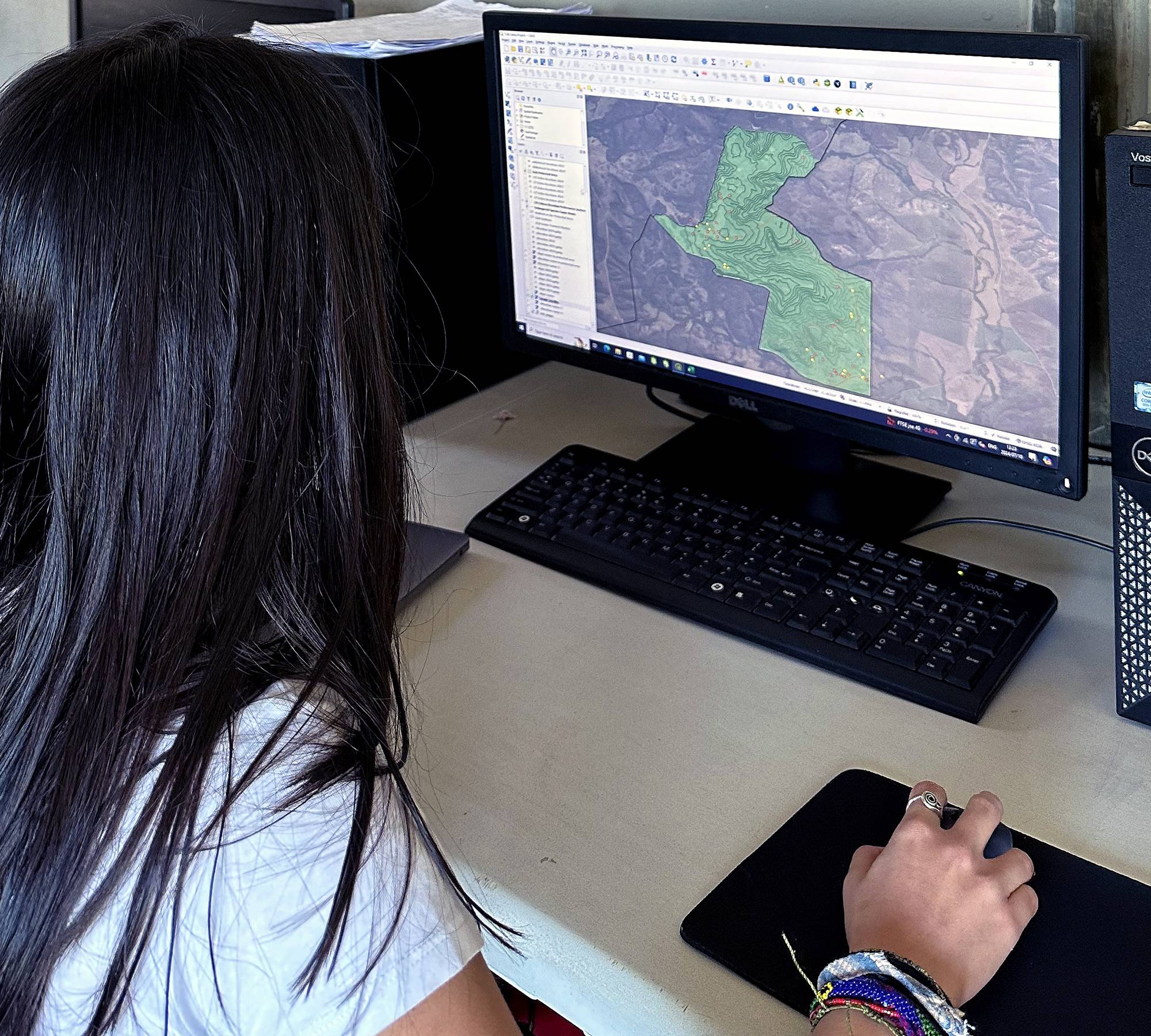 GGS software for mapping habitat use