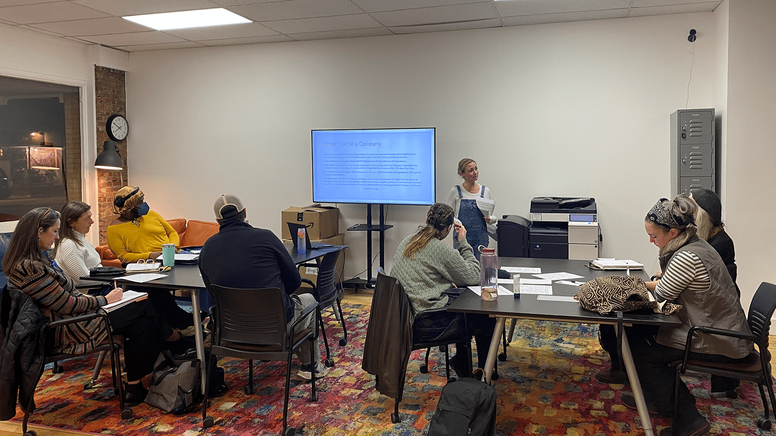 Creative Endeavors workshop session